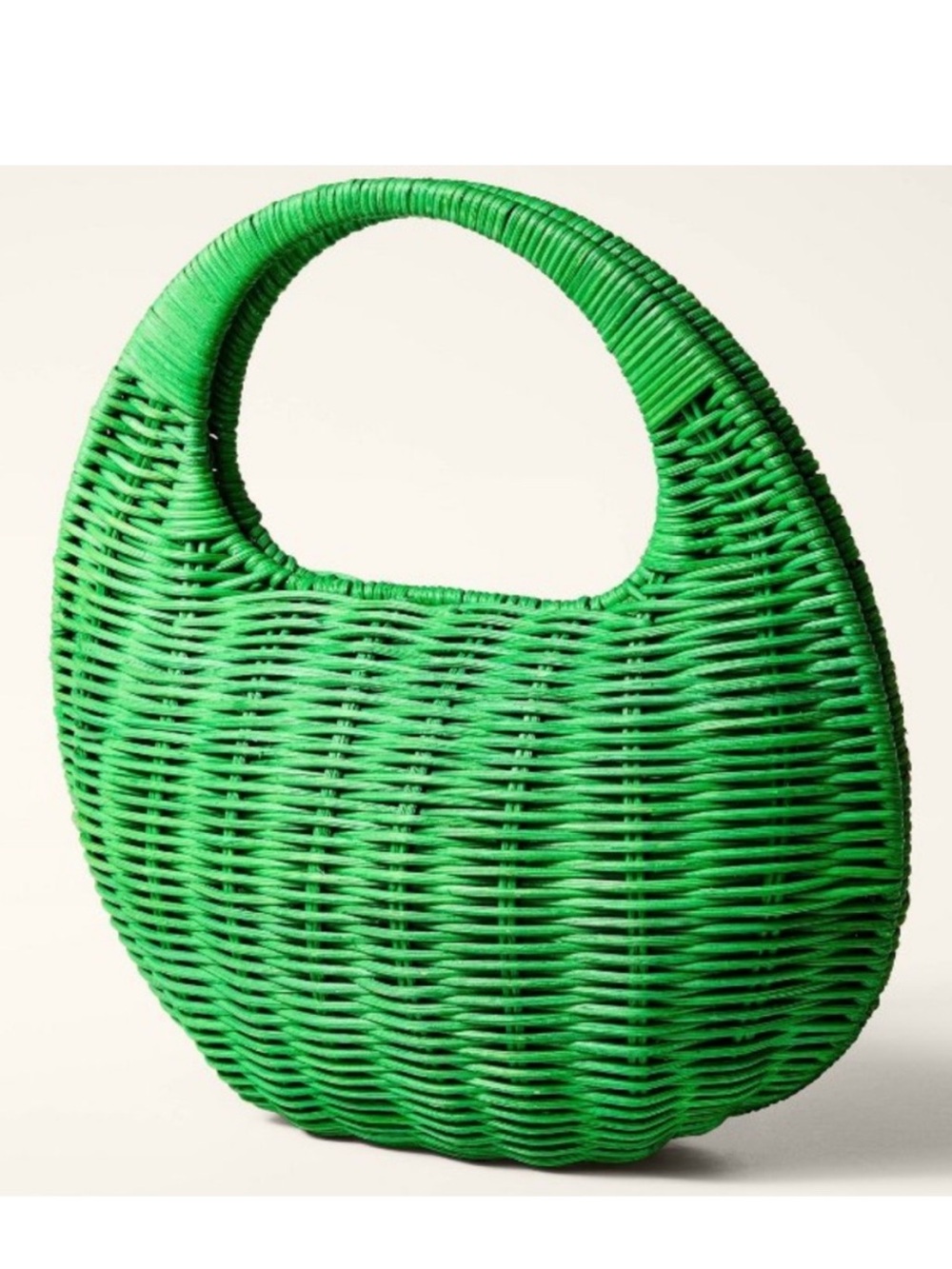 Kate Spade New York x Target green wicker purse - Picture 2 of 5